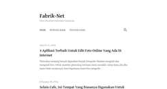 Desktop Screenshot of fabrik-net.com