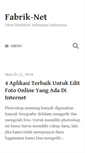 Mobile Screenshot of fabrik-net.com